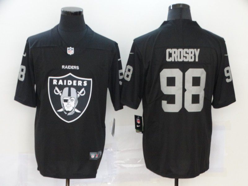 Men Oakland Raiders #99 Crosby Black Nike Team logo fashion NFL Jersey